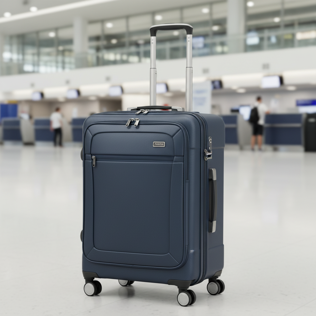 Expandable Rolling Travel Suitcase – Lightweight Carry-On Luggage