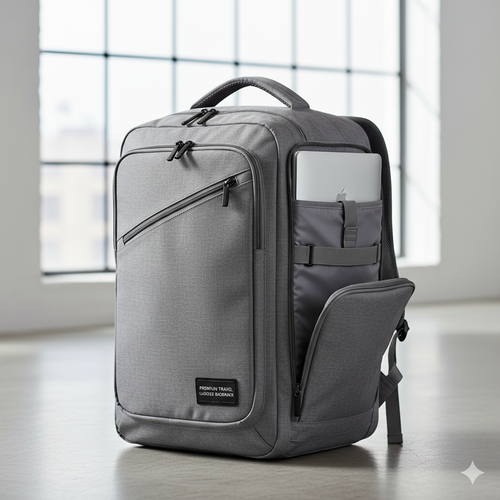 Premium Travel Luggage Backpack – Waterproof Carry-On Bag